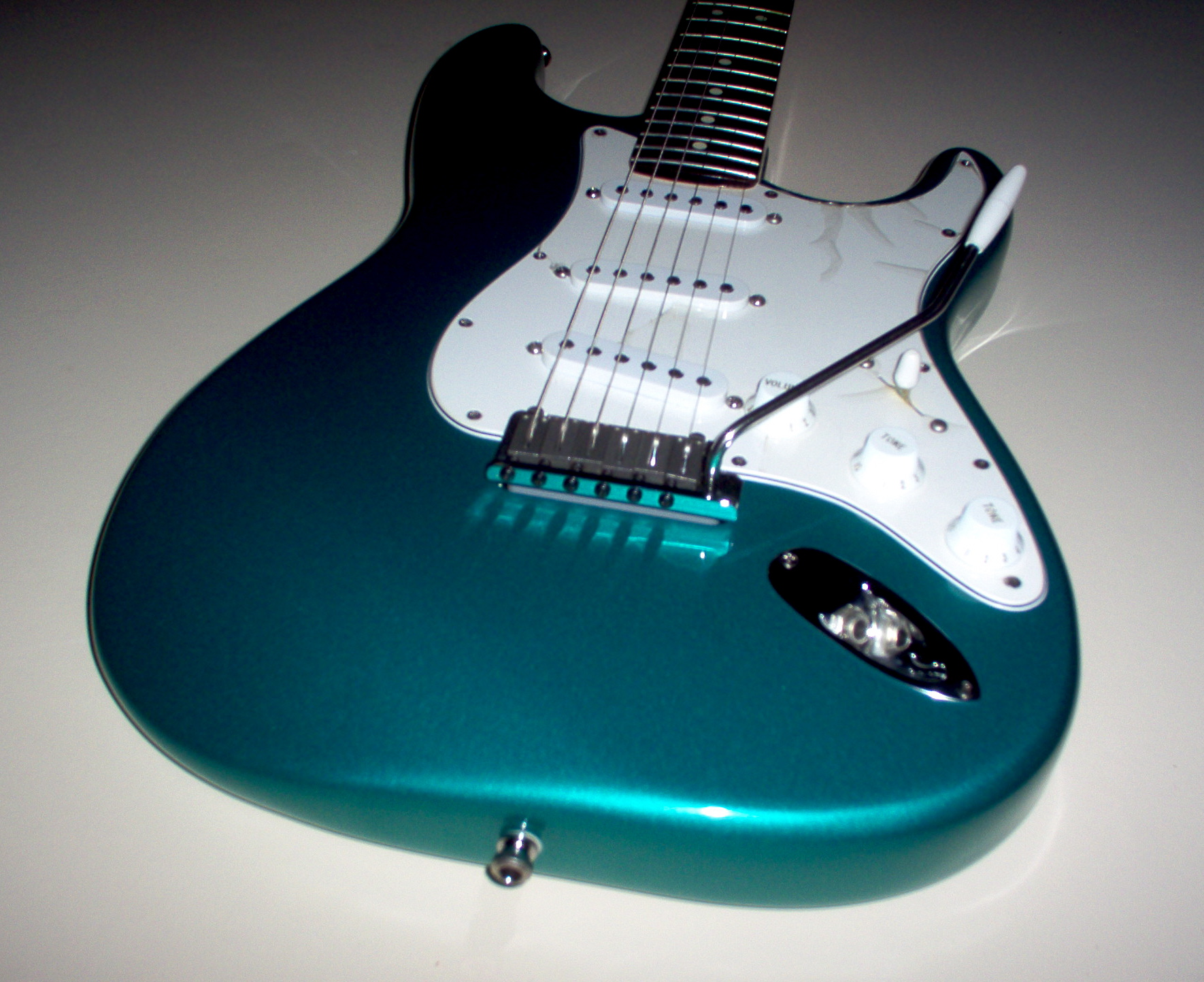 1994 U.S.A. 40th Anniversary Fender Strat, Caribbean Mist, As New! £